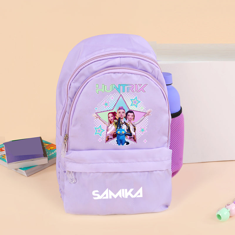 Printed Backpack - Kpop