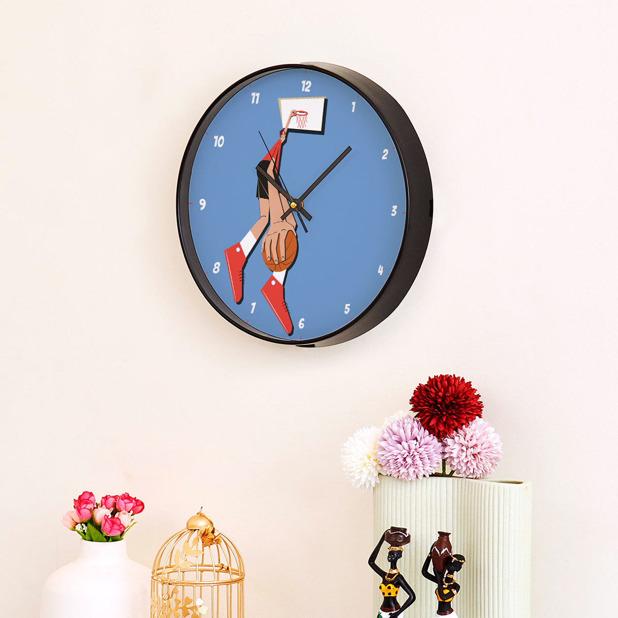 Wall Clock - Basketball Fever, Boy