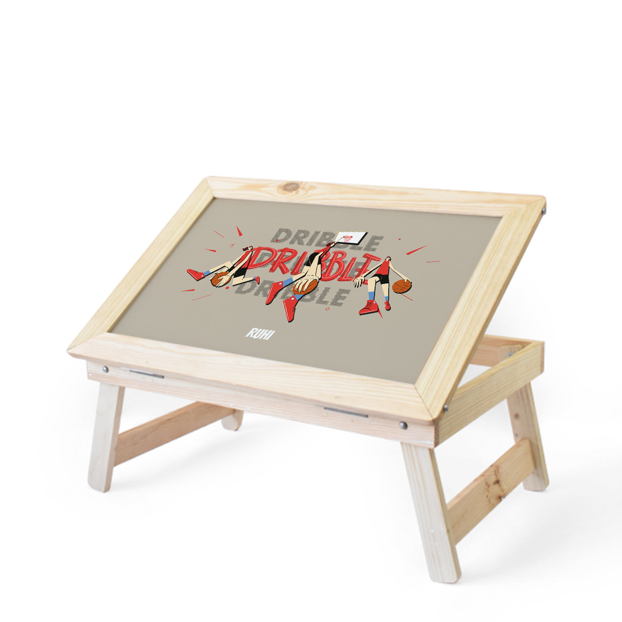 Personalised Foldable Desk - Basketball Fever, Girl