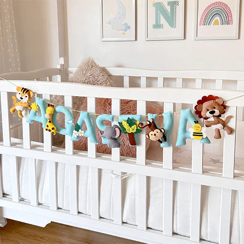 Personalised Animal Adventures Name Bunting/Garland