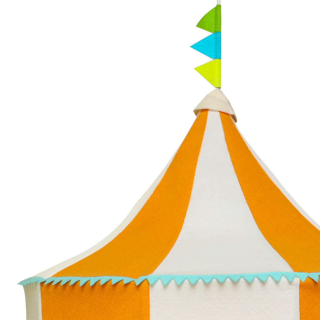 Yellow Carnival Tent Hanging Lamp