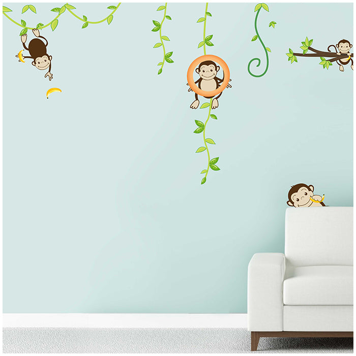 Cheeky Monkey Wall Sticker