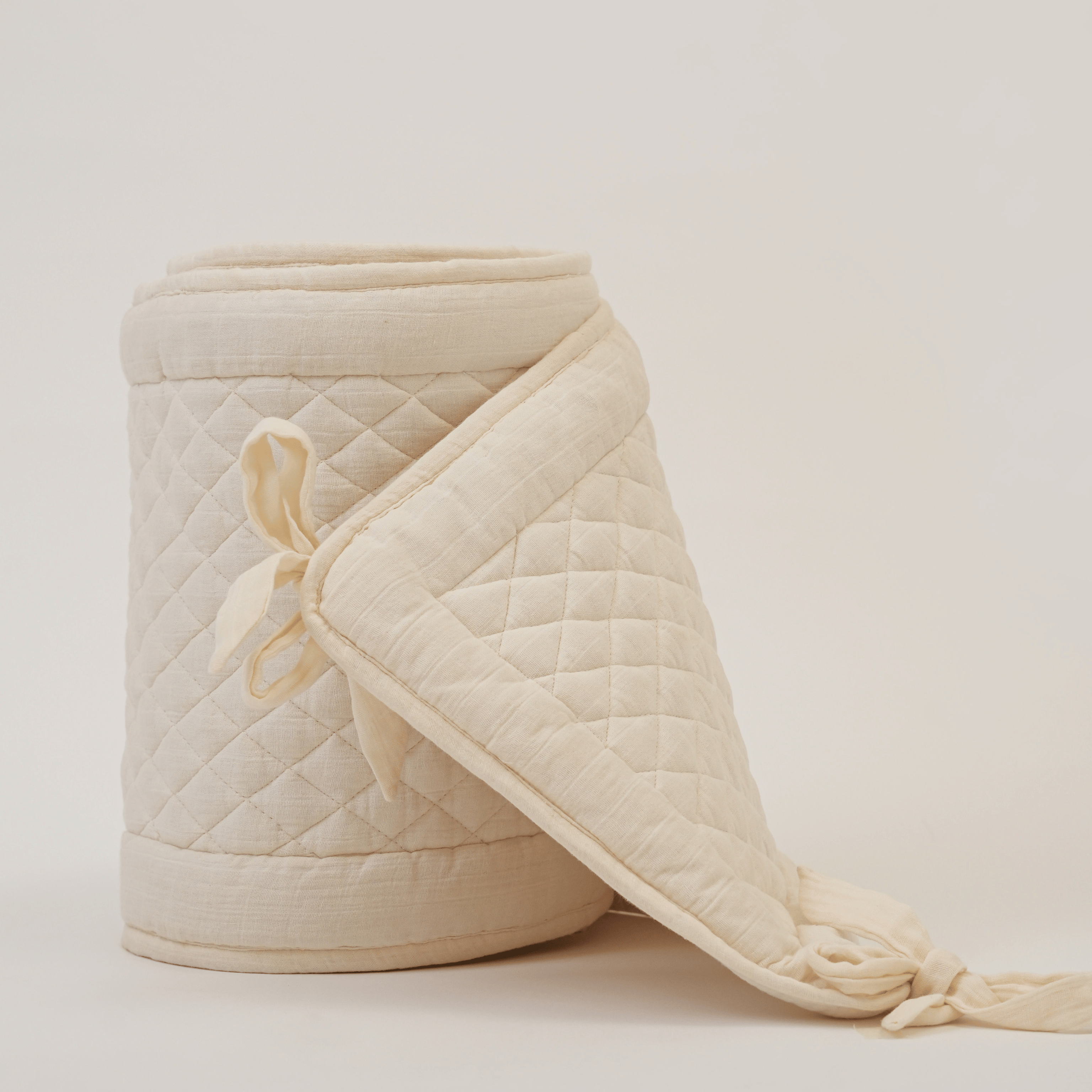 Cot Bumper - White