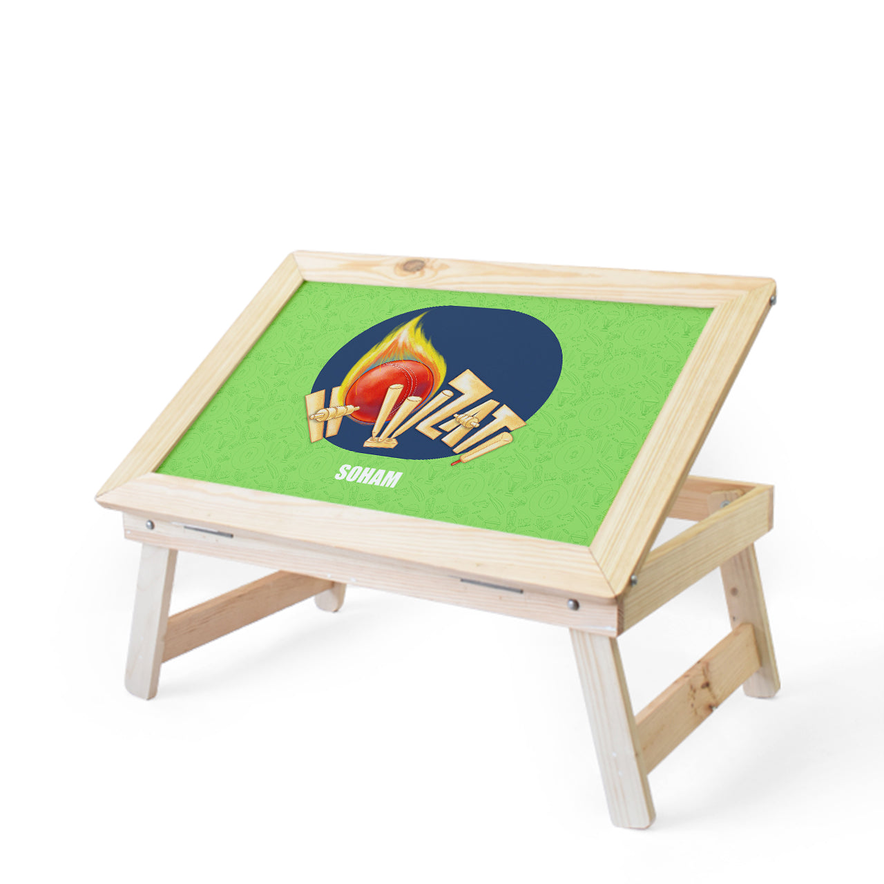 Personalised Foldable Desk - Cricket Buzz