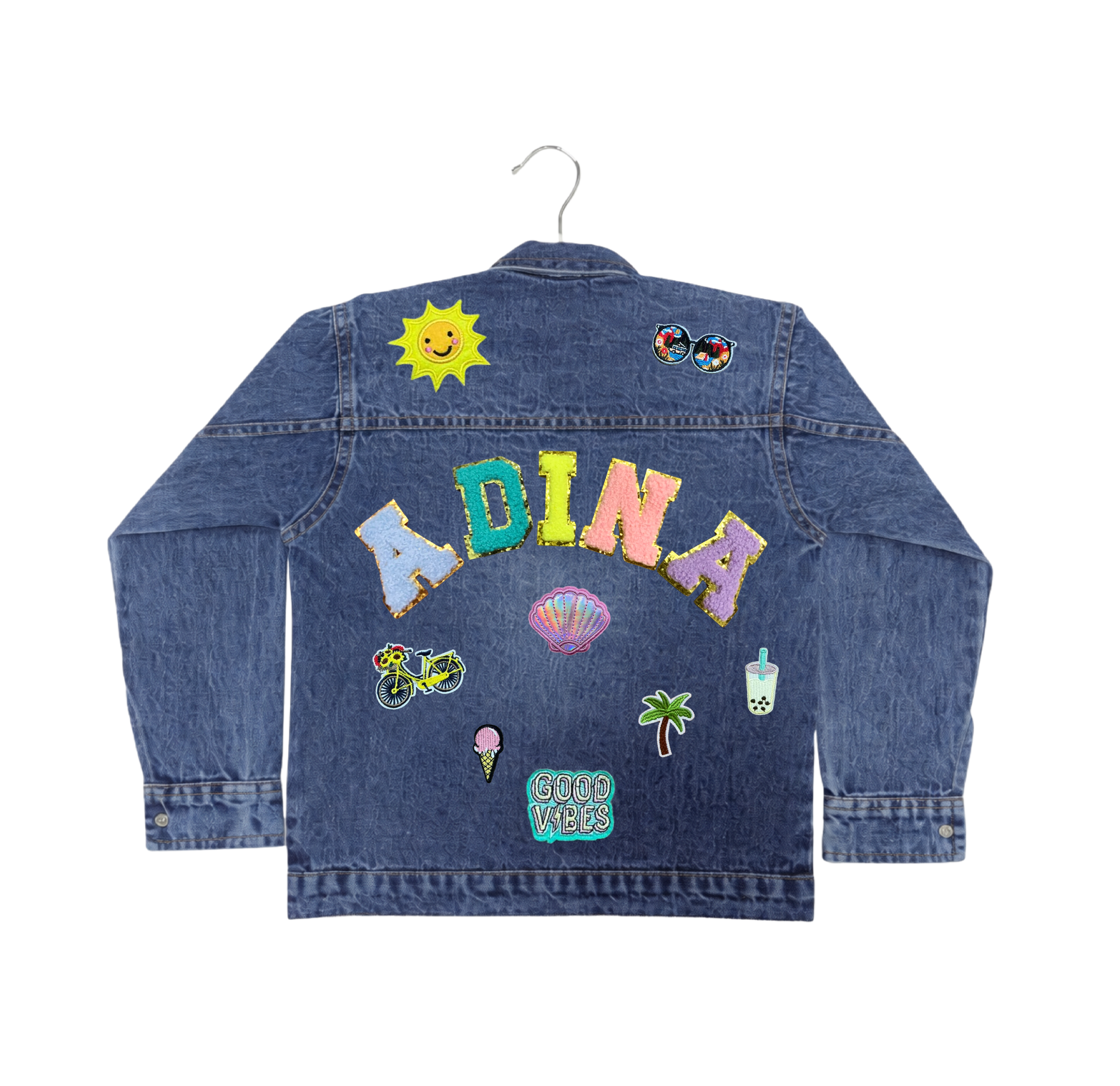 Beach Denim Jacket - Girls