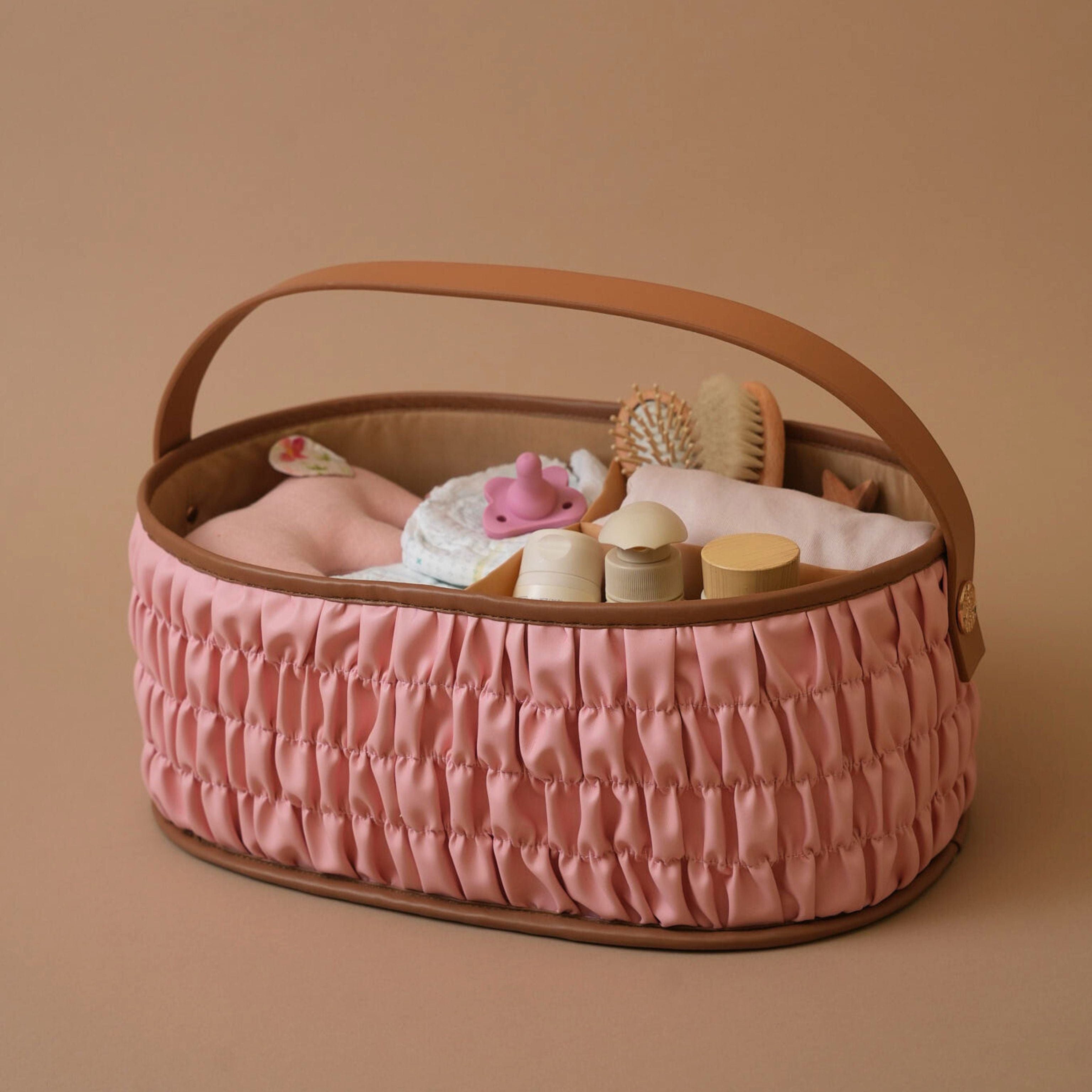 The Dune Diaper Caddy - Pink