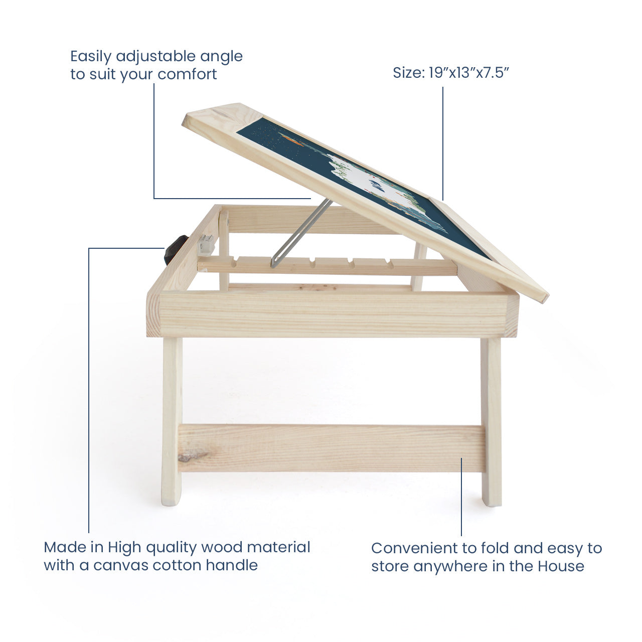 Personalised Foldable Desk - Dino Party