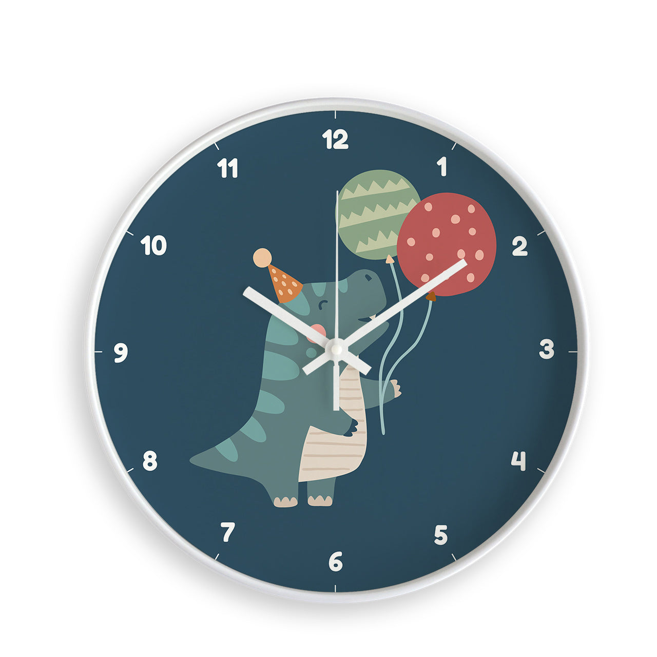 Wall Clock - Dino Party