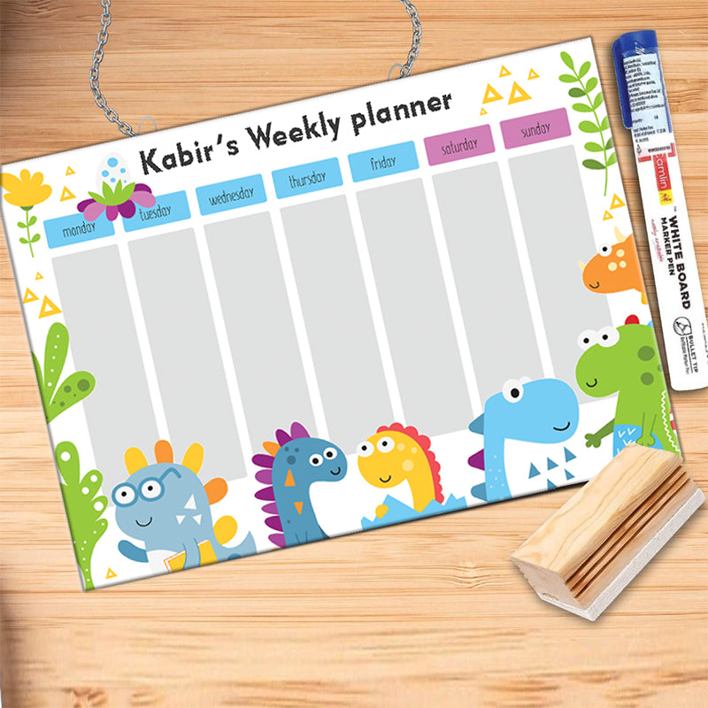 Weekly Planner - Dino