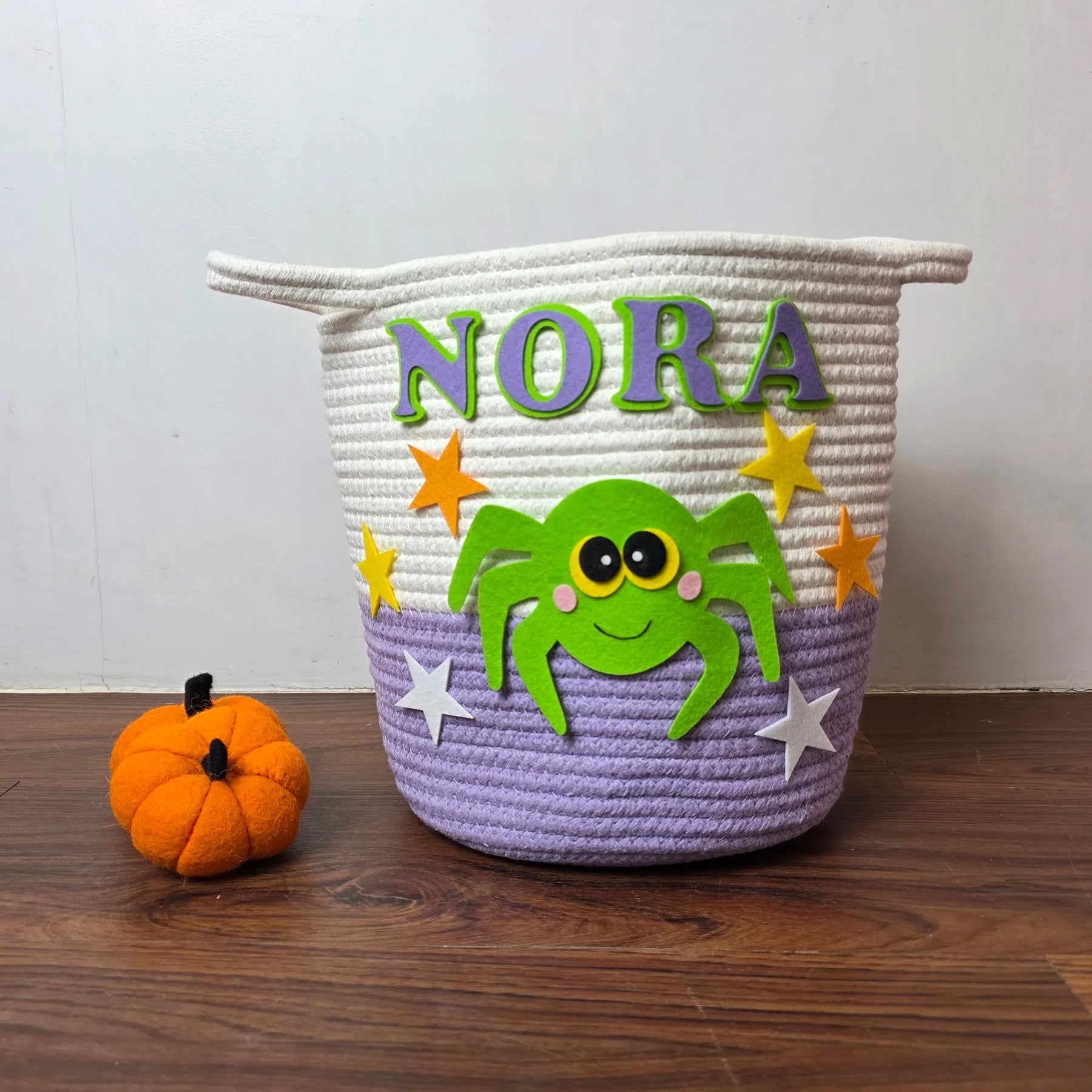 Halloween Trick-or-Treat Basket Personalised