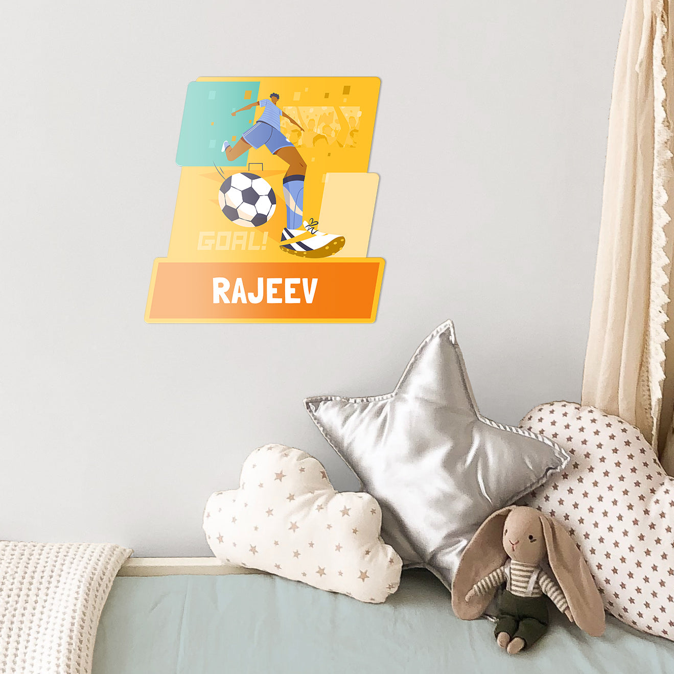 Name Boards - Football Goals, Boy