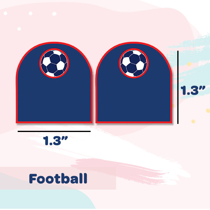 Shoe Labels Pack - Football -  12 Pairs