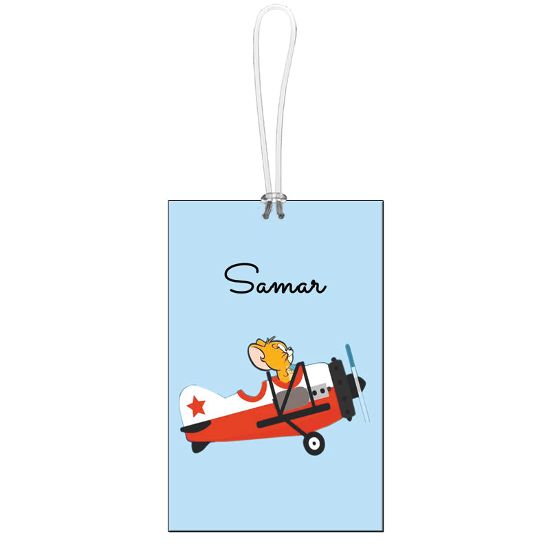 Passport Cover + Luggage Tag -  Helicopter,