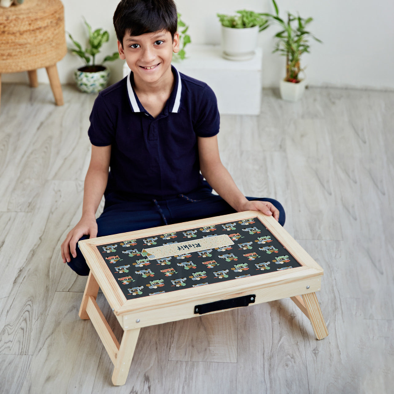 Personalised Foldable Desk - Ice Cream Fun