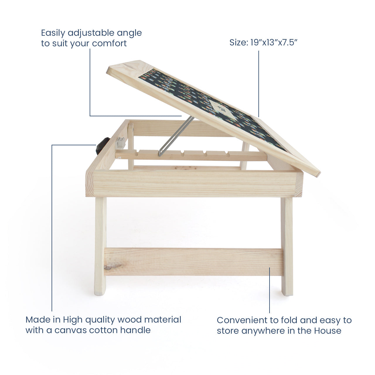 Personalised Foldable Desk - Ice Cream Fun