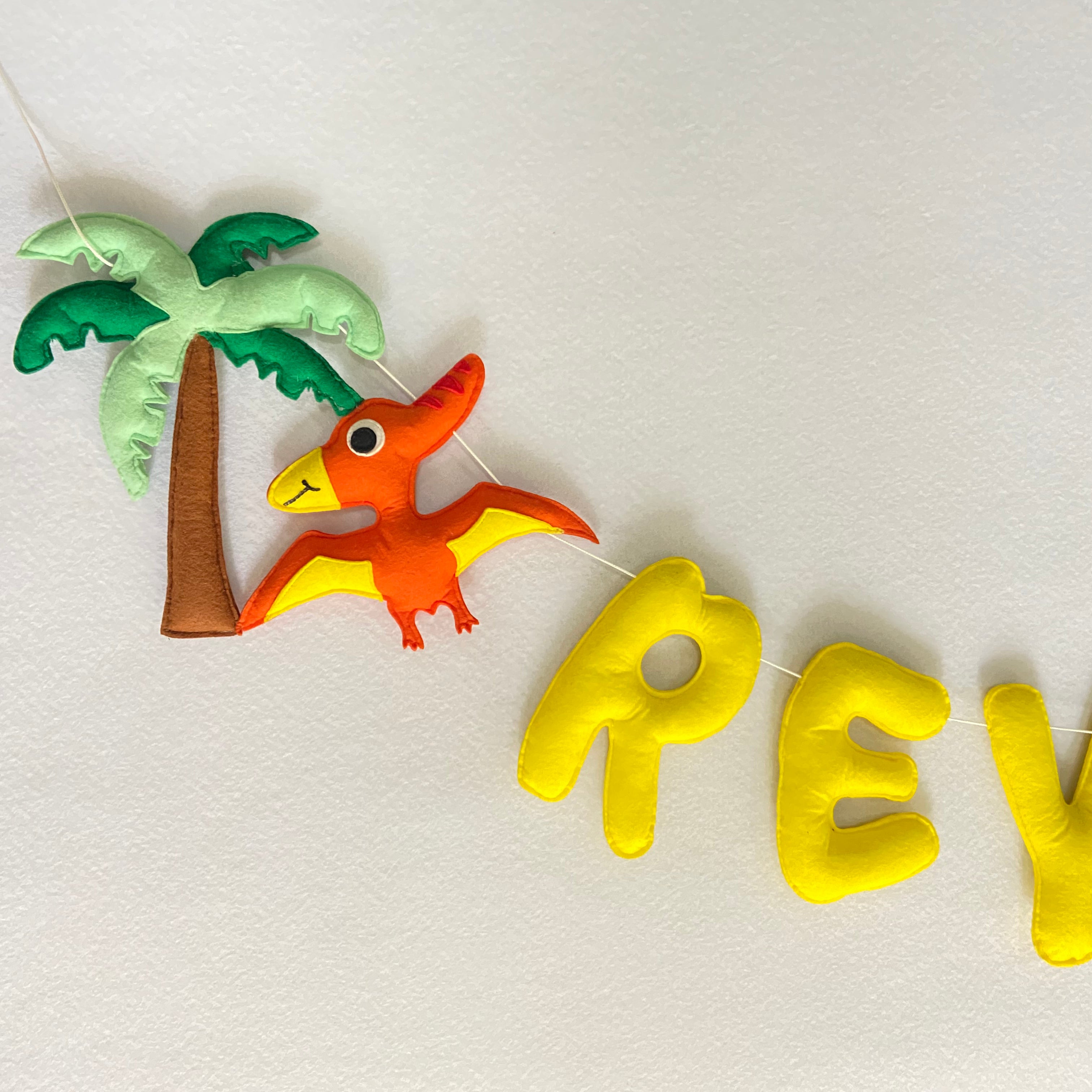 Customized Dinosaur Garland/Bunting