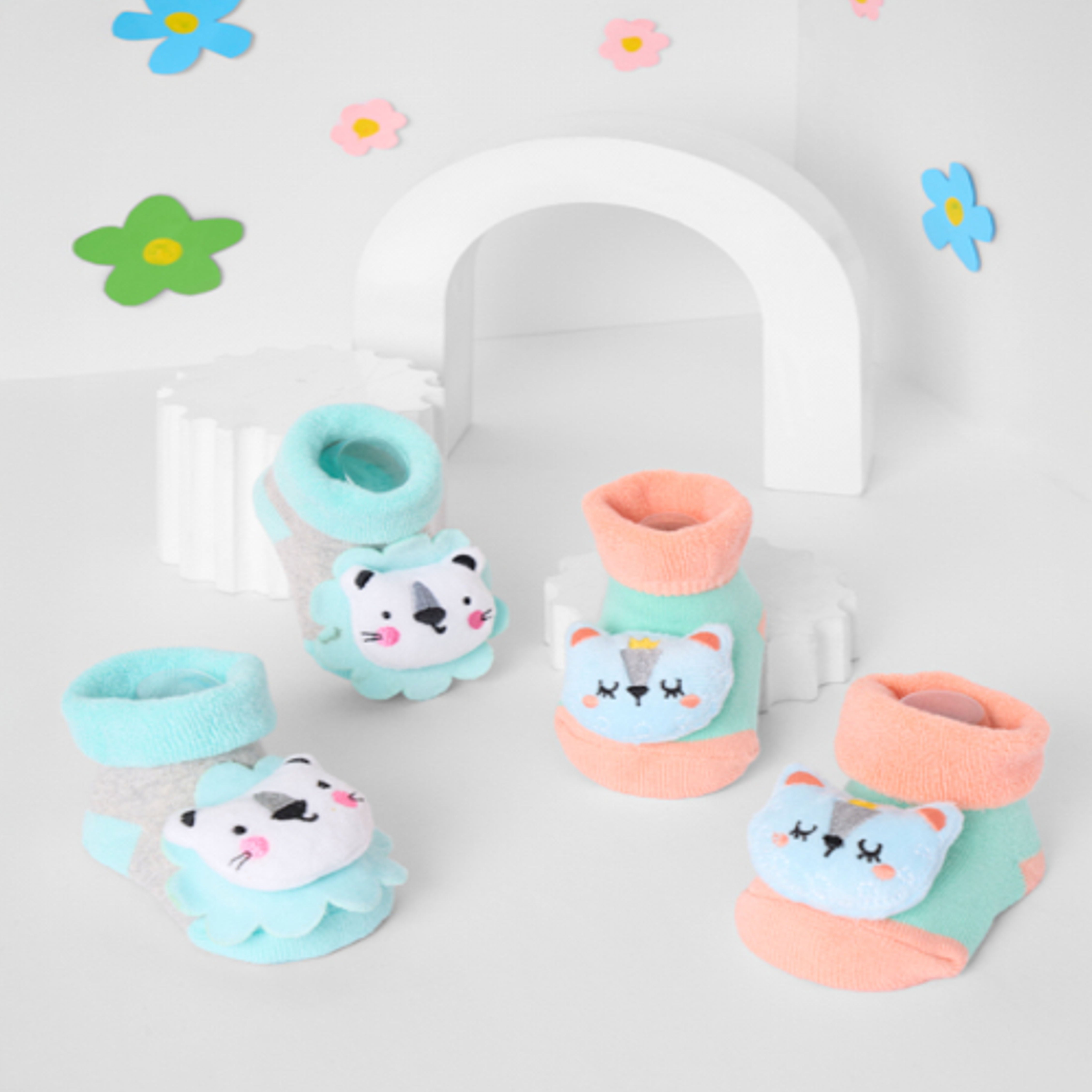 Cub Snuggles 3d Socks