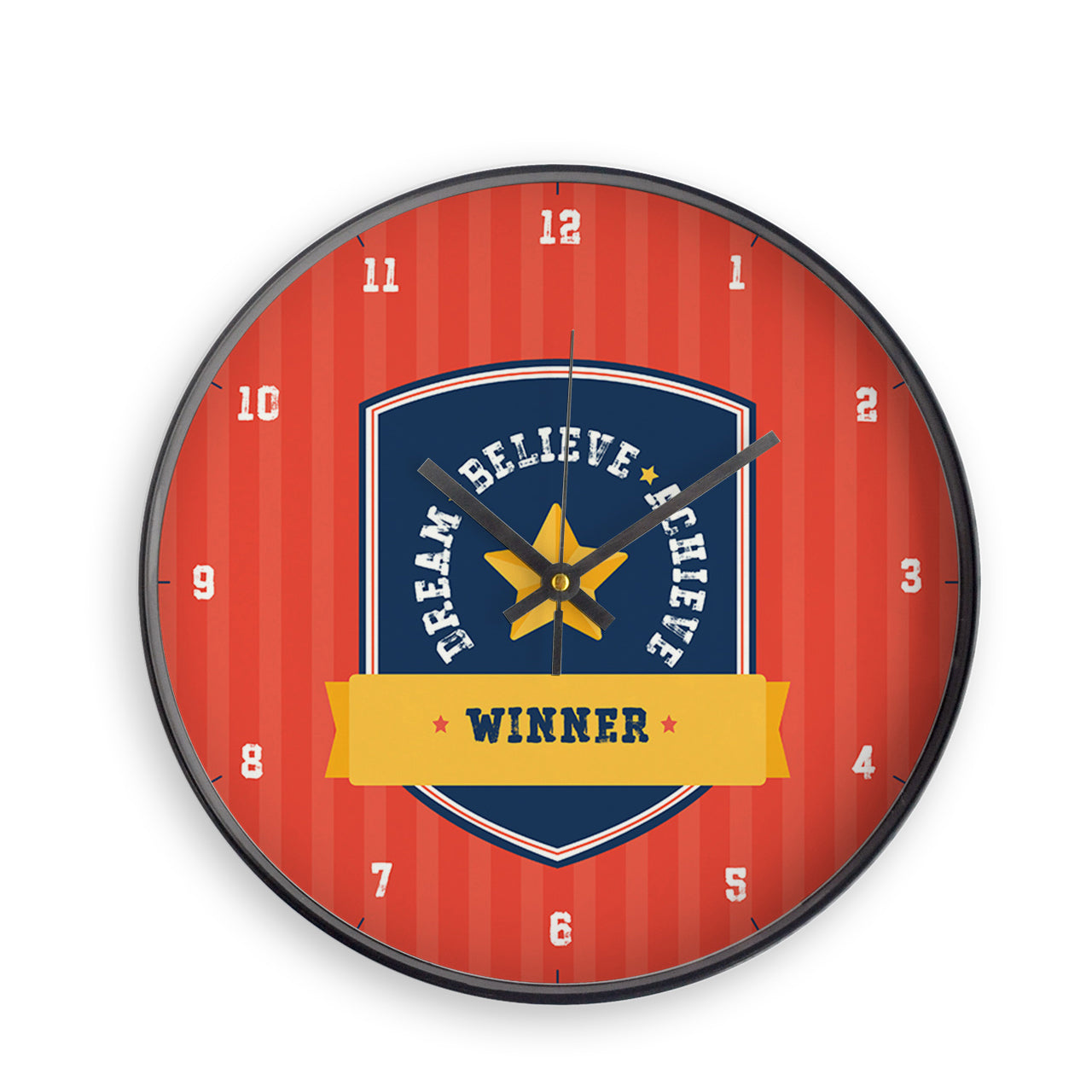 Wall Clock - Jersey Number