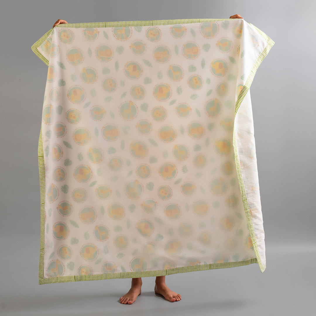 Gudgoodie Kids Cotton Muslin Dohar - Ultrasoft & Breathable