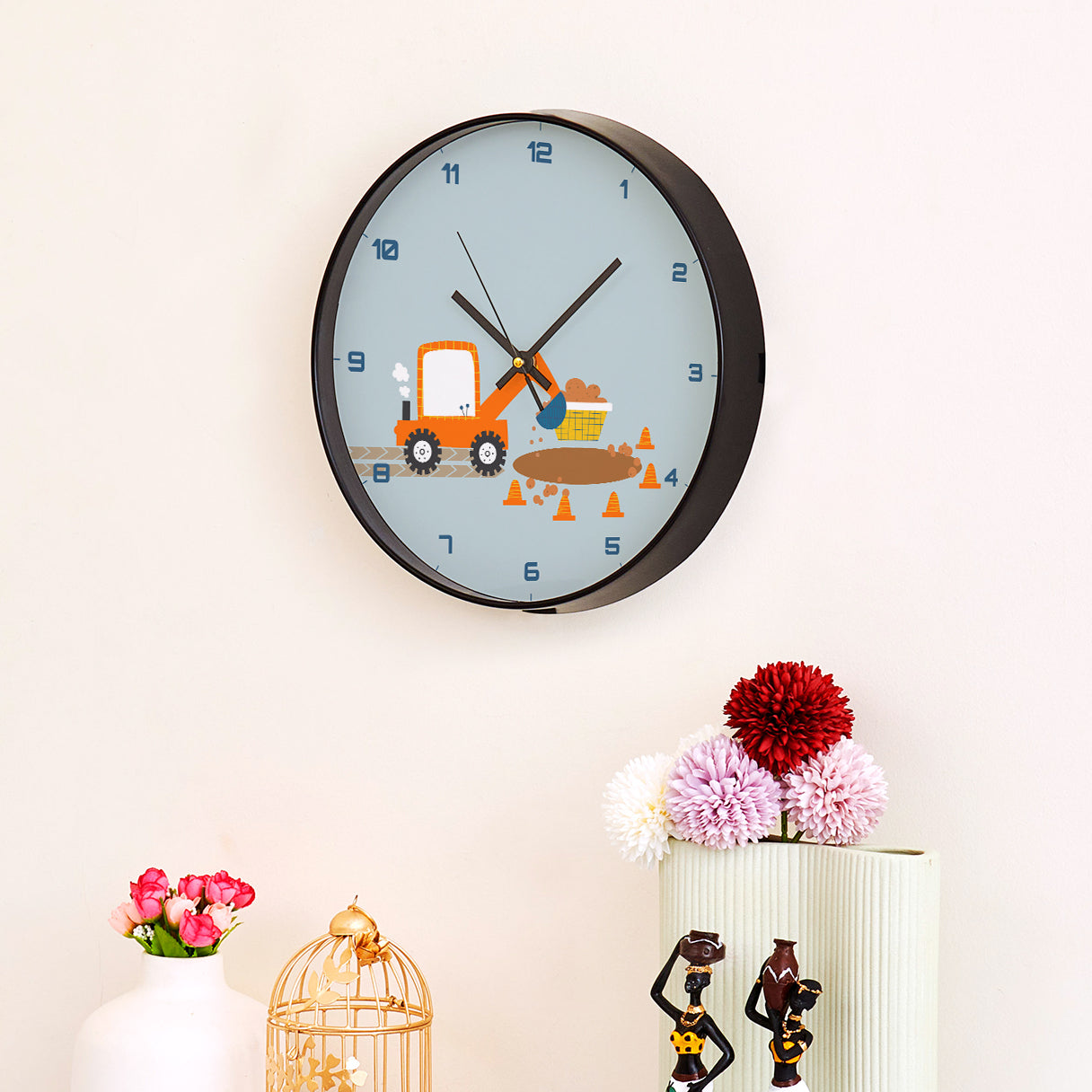 Wall Clock - Let's Build, Construction