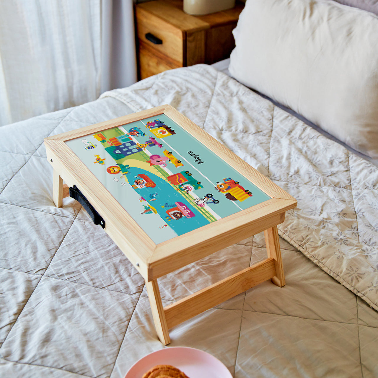 Personalised Foldable Desk - Let's Travel