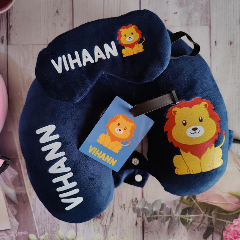 Neck Pillow Set - Lion