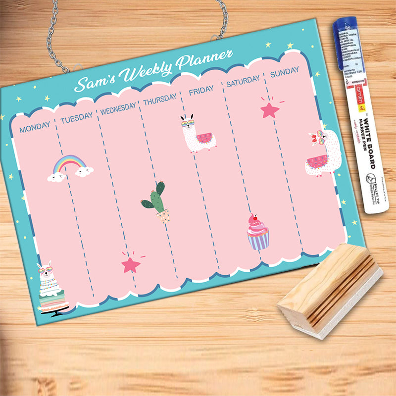 Weekly Planner - Llama