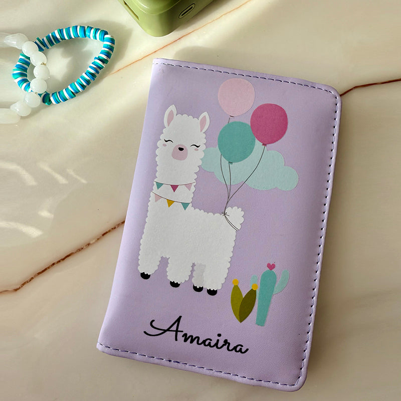 Passport Cover + Luggage Tag - Llama