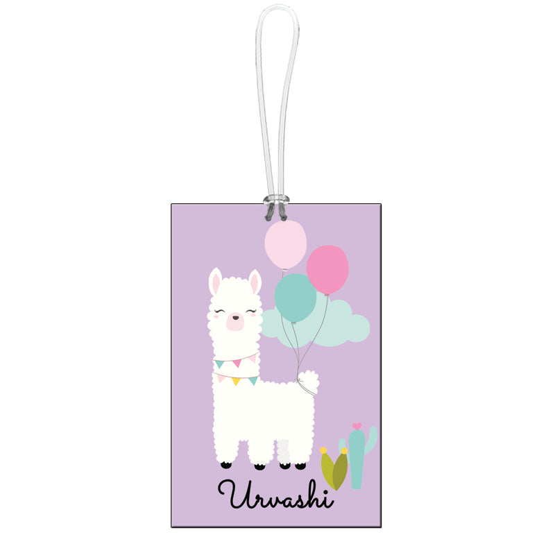 Passport Cover + Luggage Tag - Llama