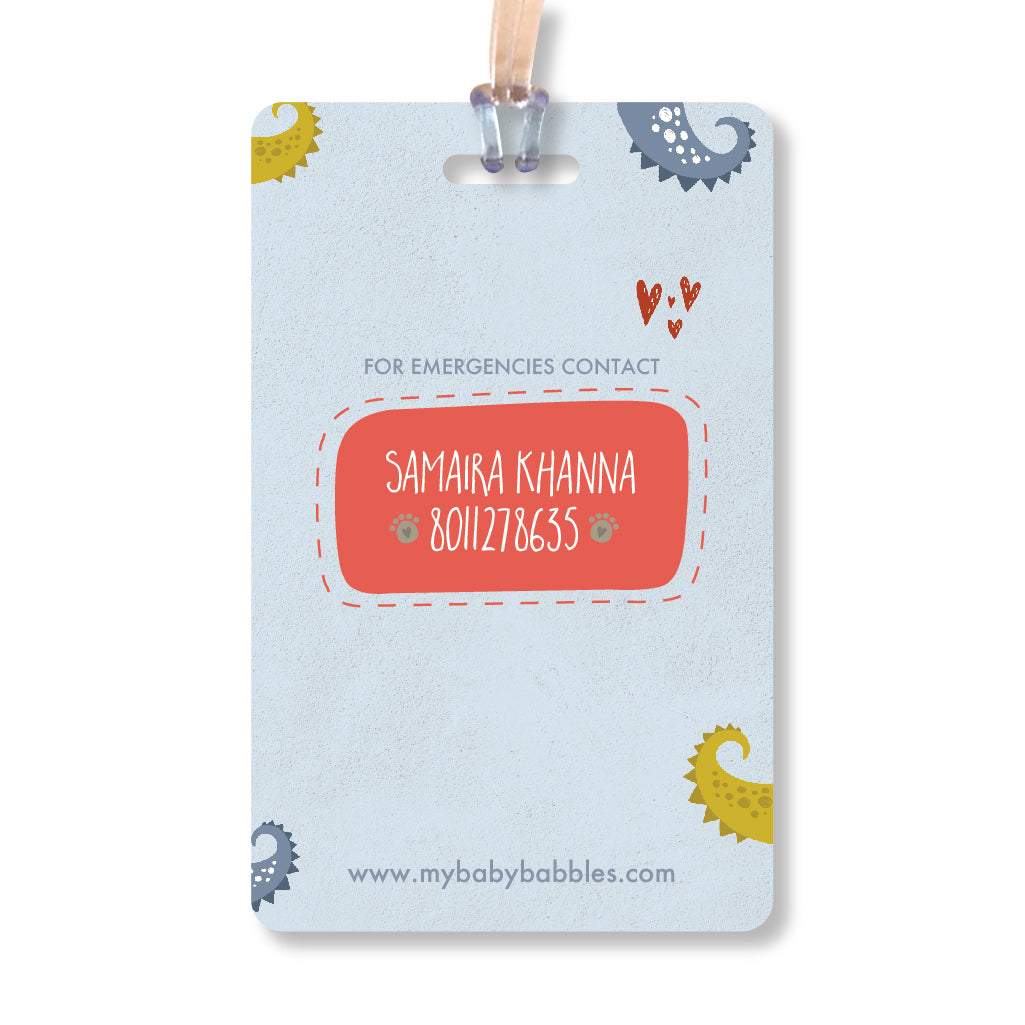 Animal themed Luggage Tags - Set of2