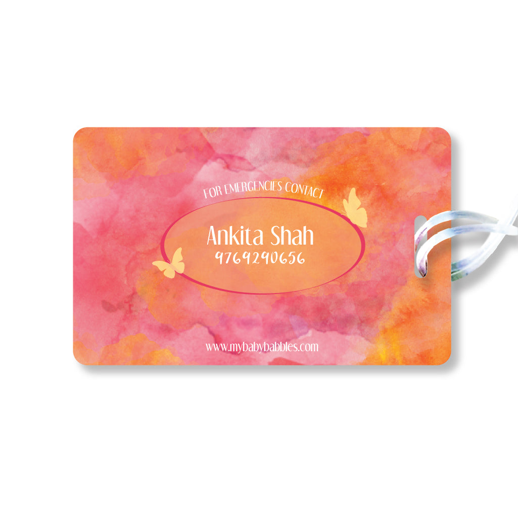 Animal themed Luggage Tags - Set of2