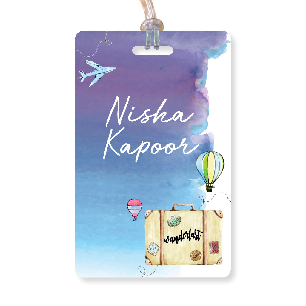 Travel Luggage Tags - Set of 2