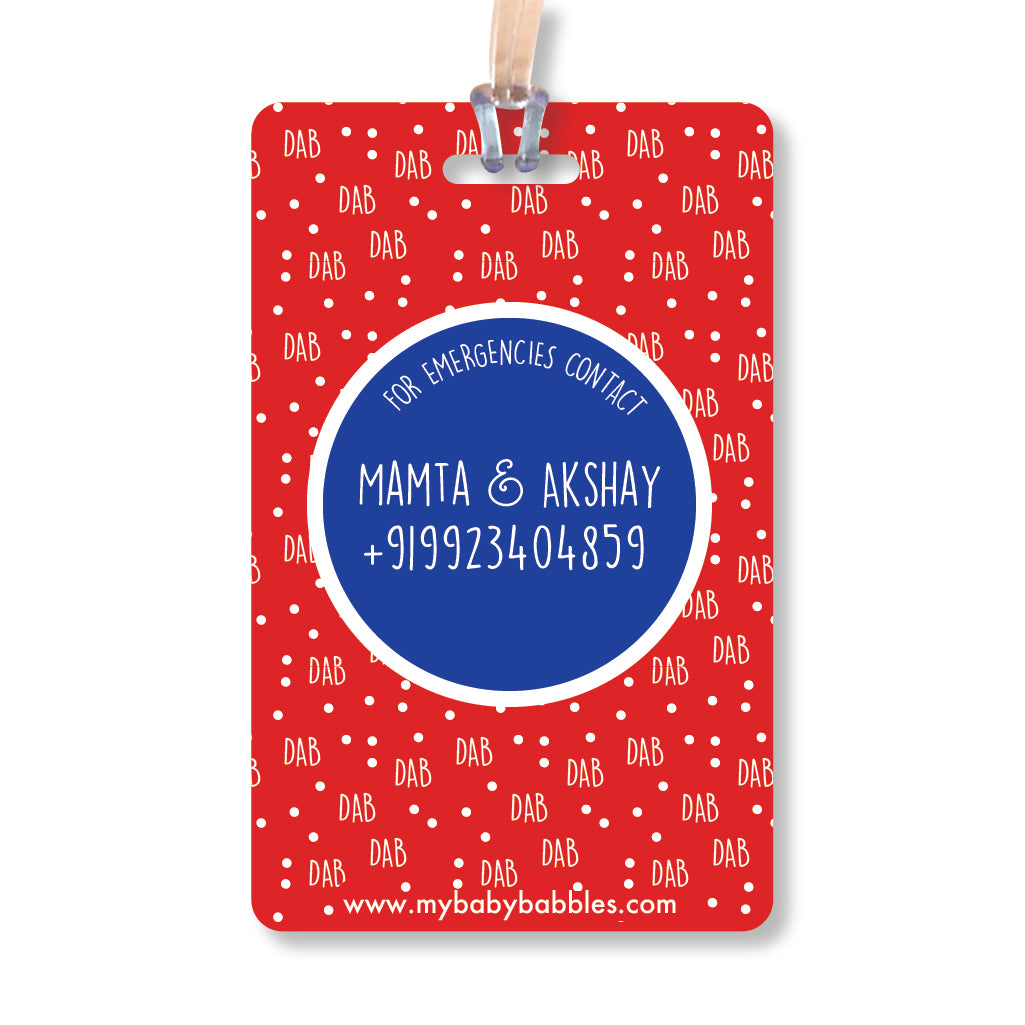Animal themed Luggage Tags - Set of2
