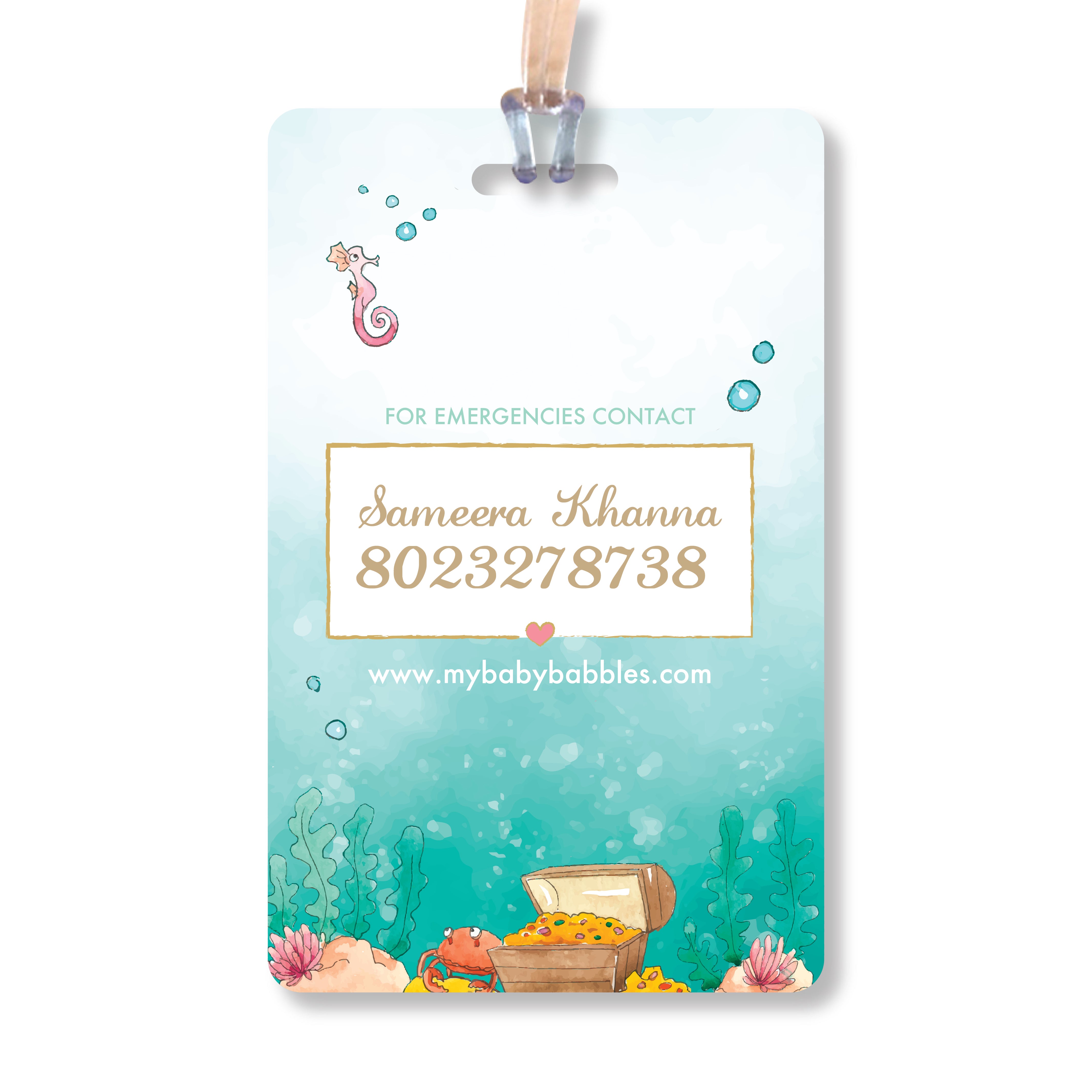 Marine Luggage Tags - Set Of 2