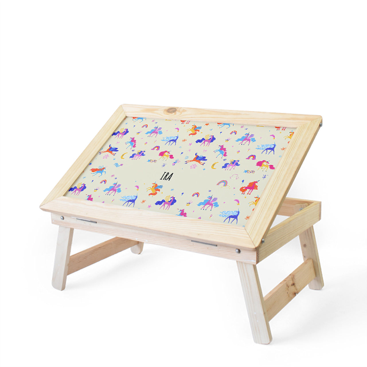 Personalised Foldable Desk - Magical Unicorn