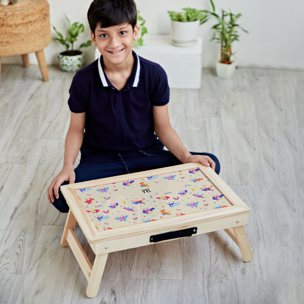 Personalised Foldable Desk - Magical Unicorn