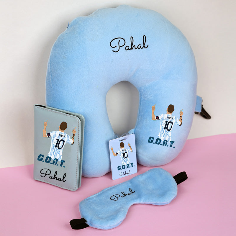 Neck Pillow Set - 4 Piece Set - Messi