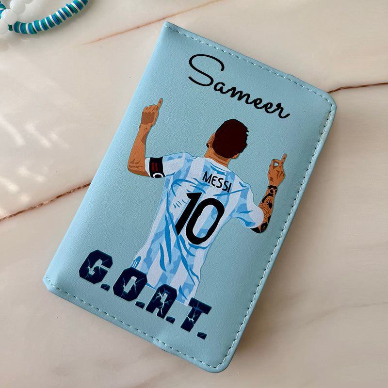 Passport Cover + Luggage Tag -  Messi