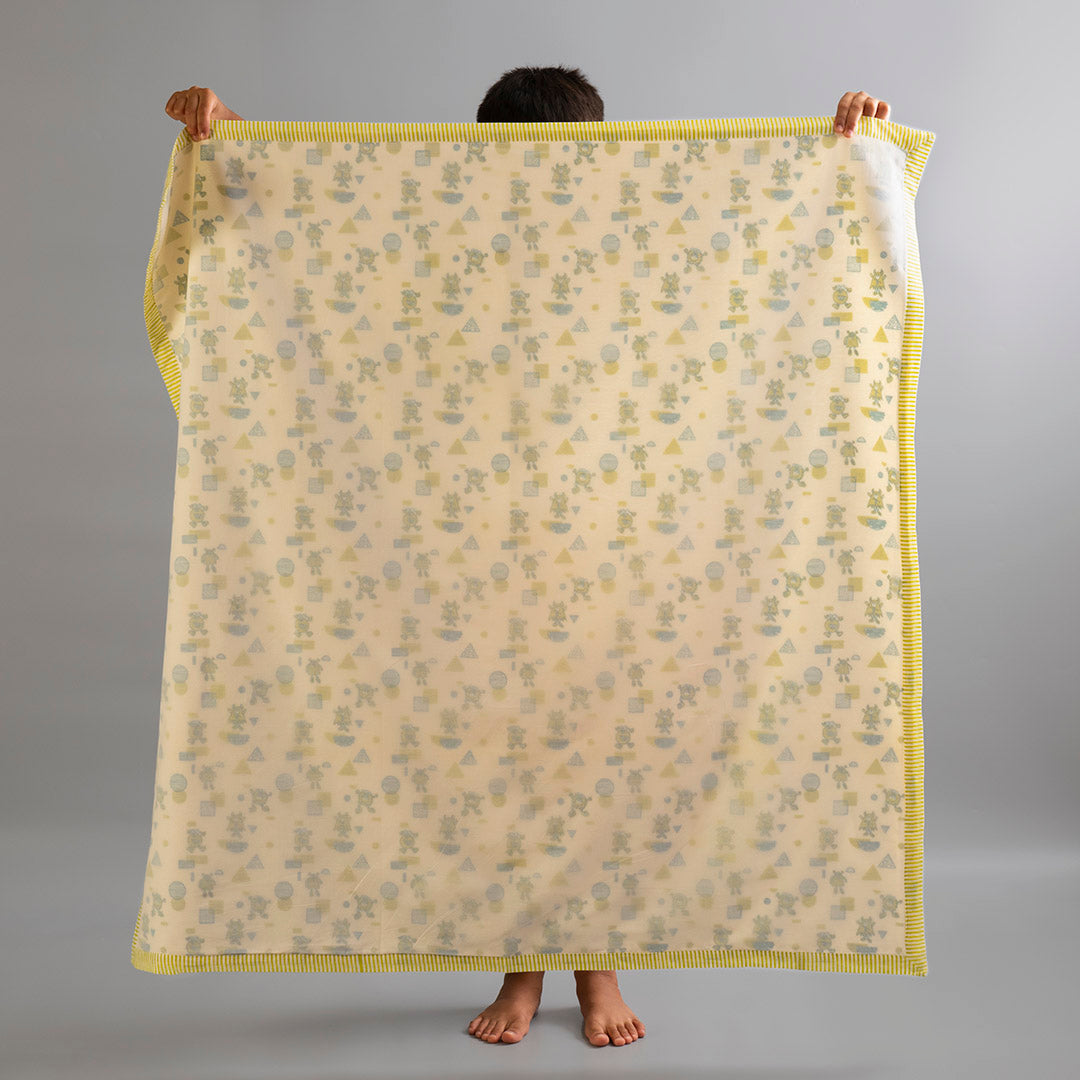 Gudgoodie Kids Cotton Muslin Dohar - Ultrasoft & Breathable