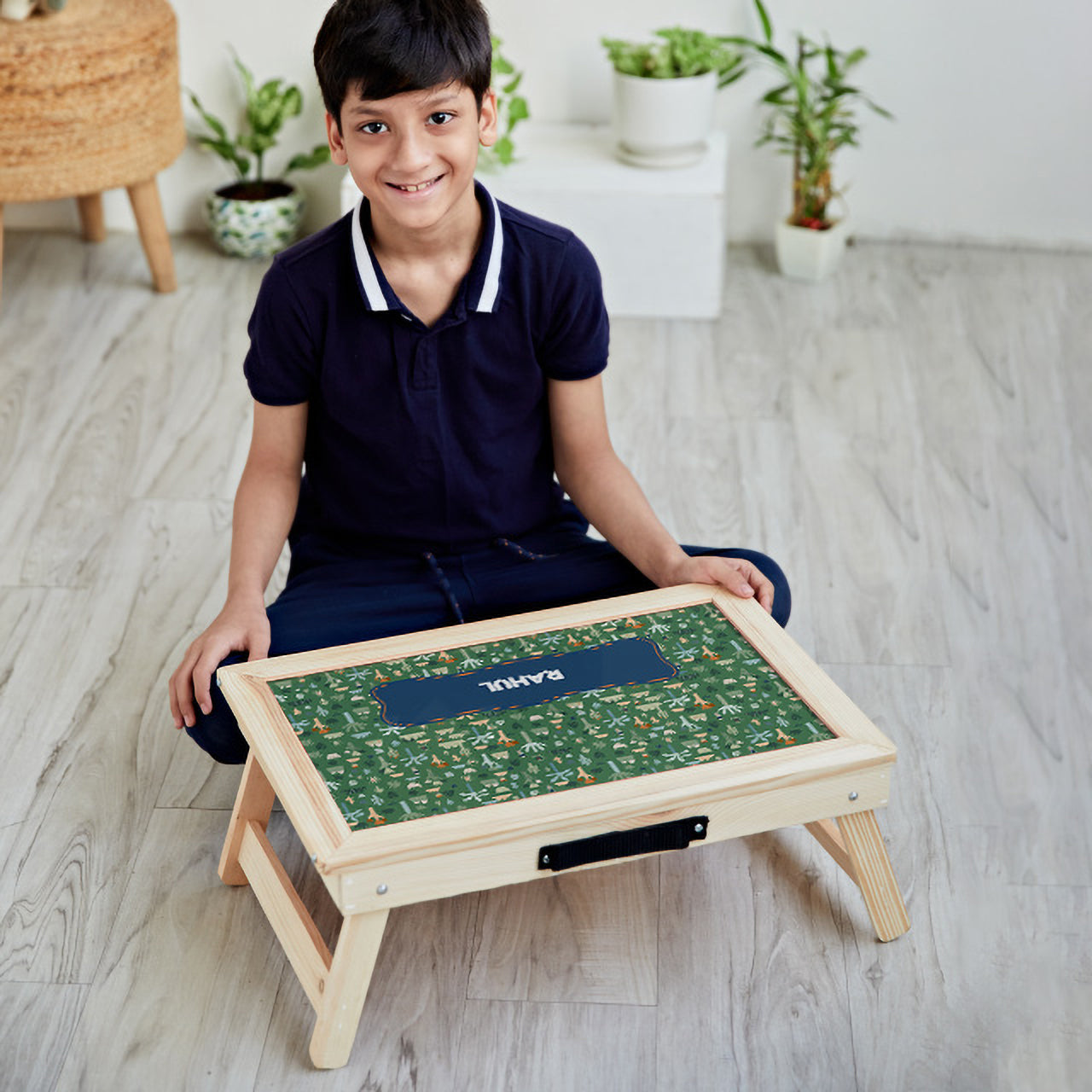 Personalised Foldable Desk - Nature and I