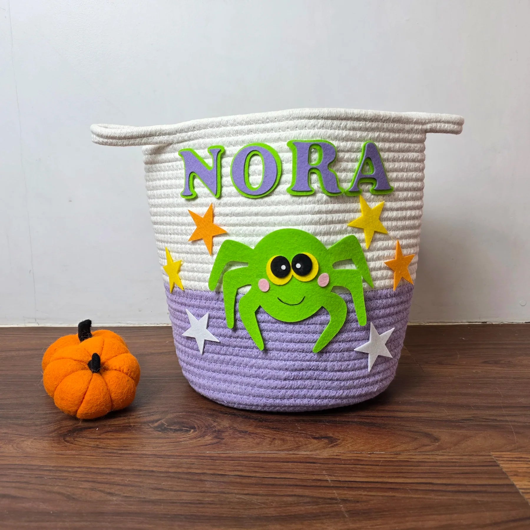 Halloween Trick-or-Treat Basket Personalised