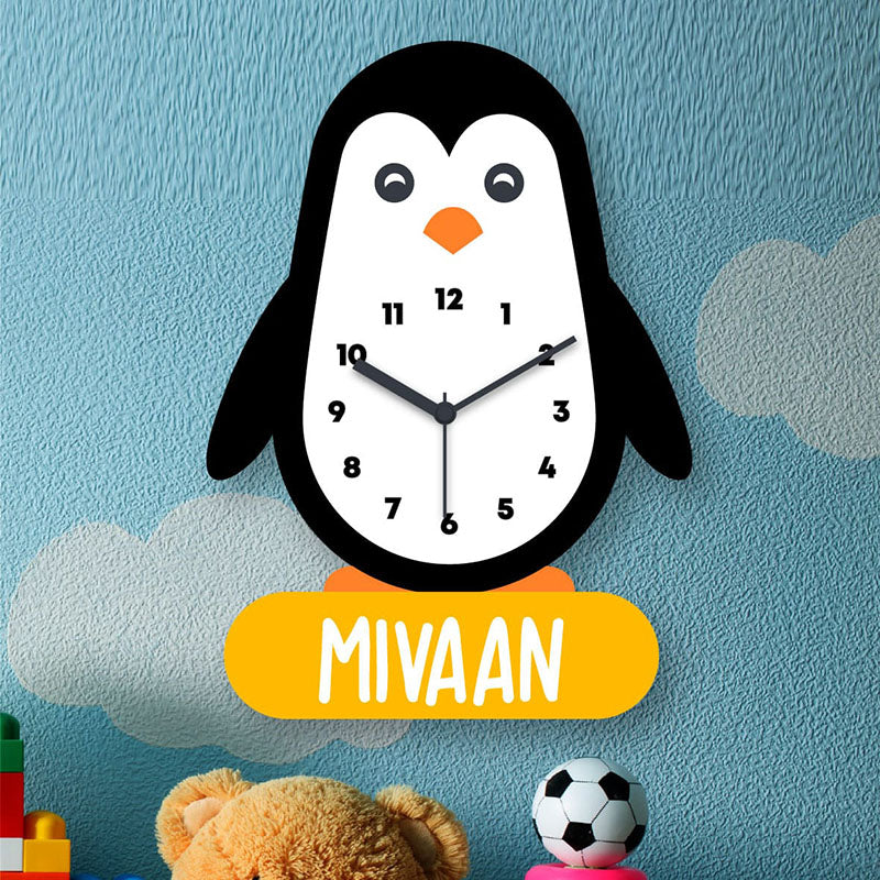 Wall Clock - Penguin