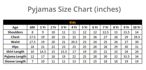 Kid's Pyjama Set - Candy Cane