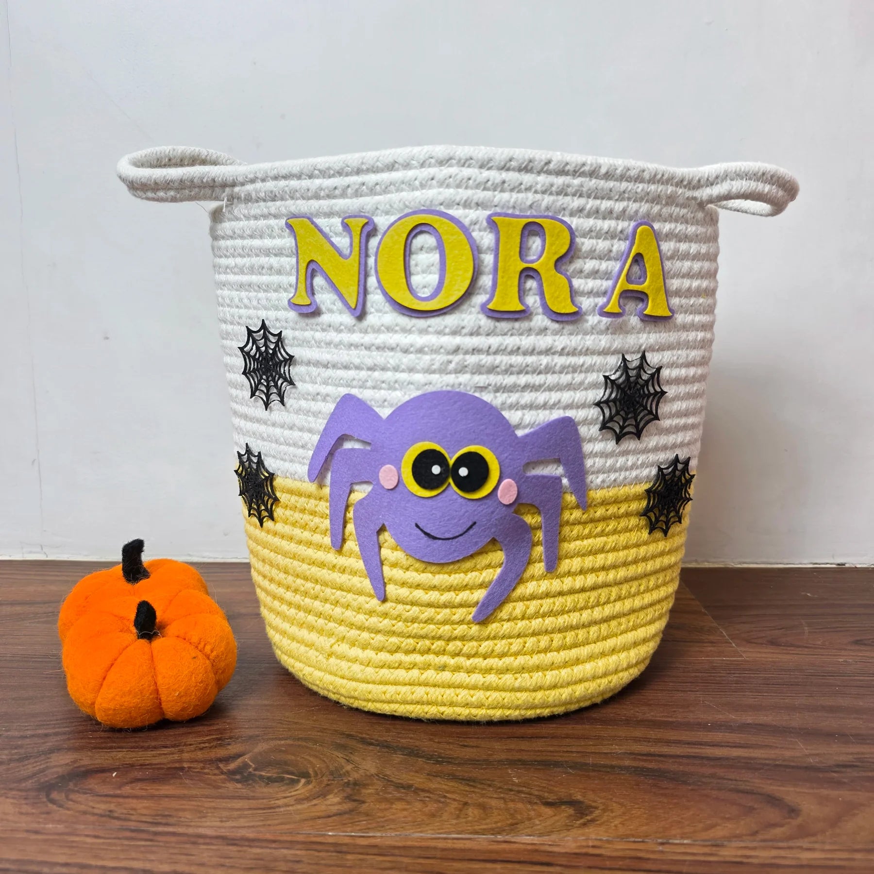 Halloween Trick-or-Treat Basket Personalised