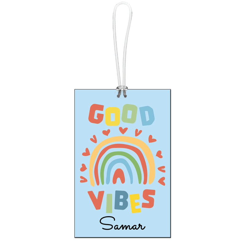 Passport Cover + Luggage Tag - Rainbow