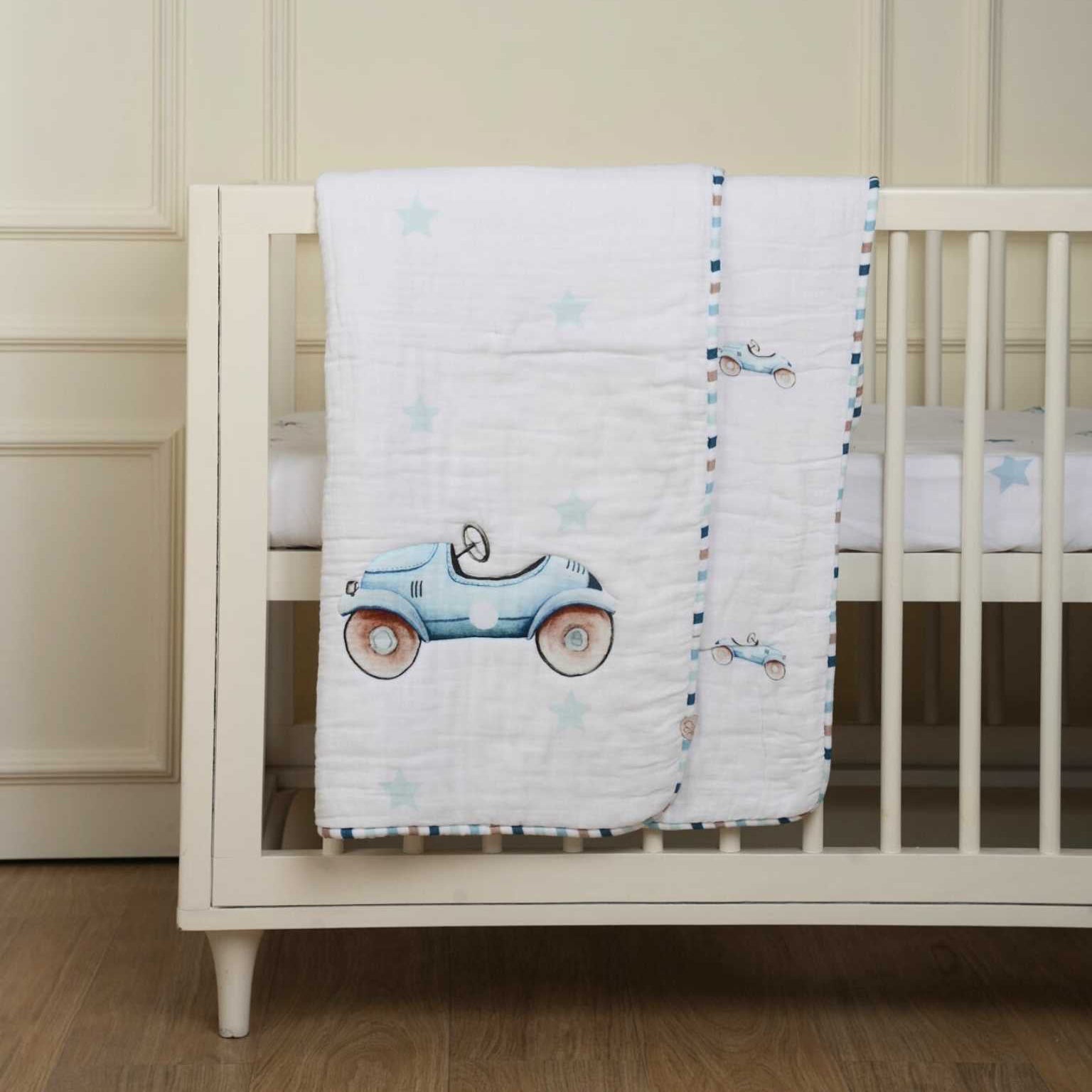 Roadster Baby Blanket