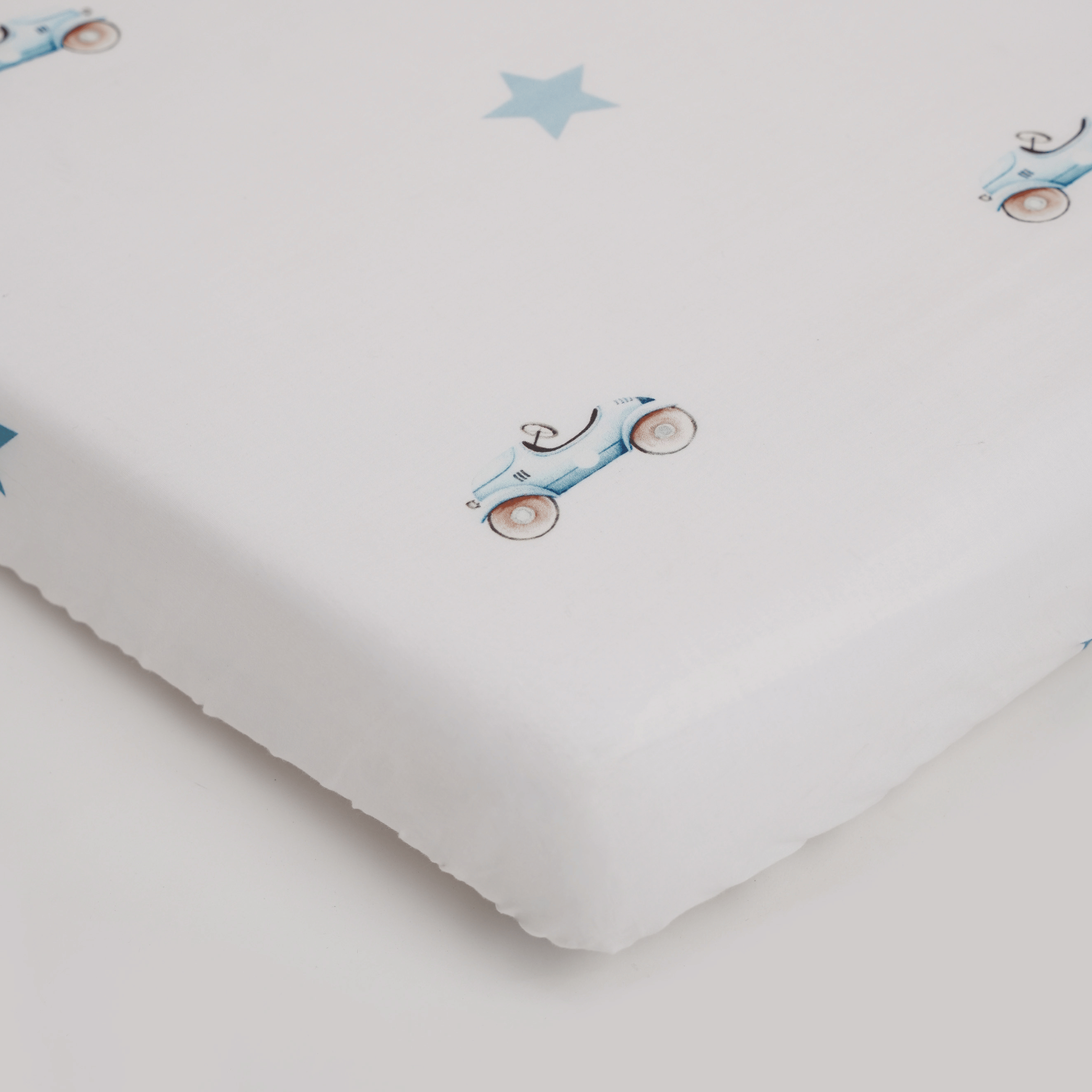 Roadster Fitted Cot Sheet