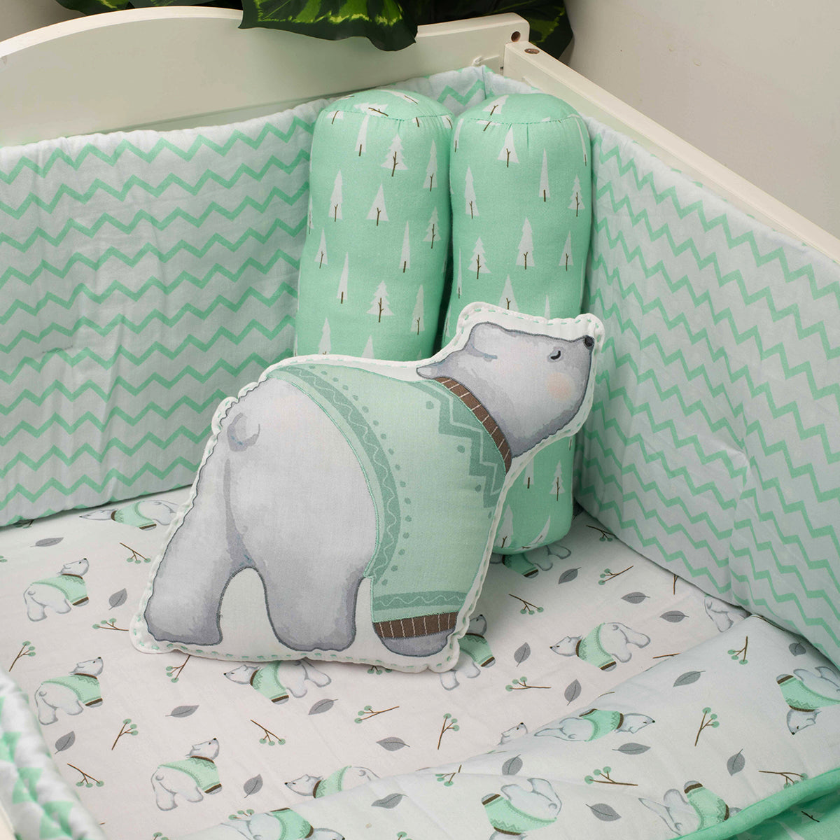 Tiny Snooze Cot Bedding Set – Arctic