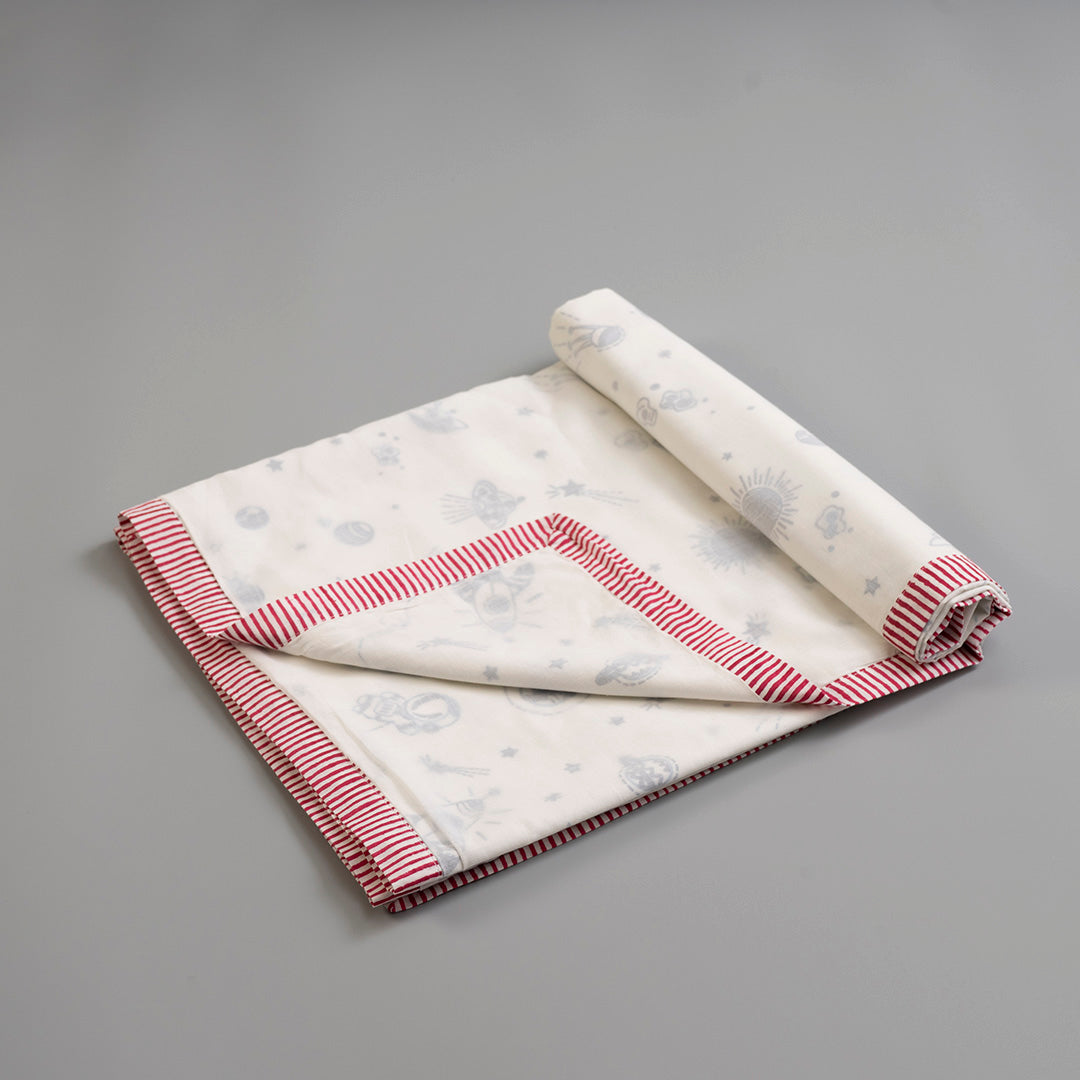 Gudgoodie Kids Cotton Muslin Dohar - Ultrasoft & Breathable