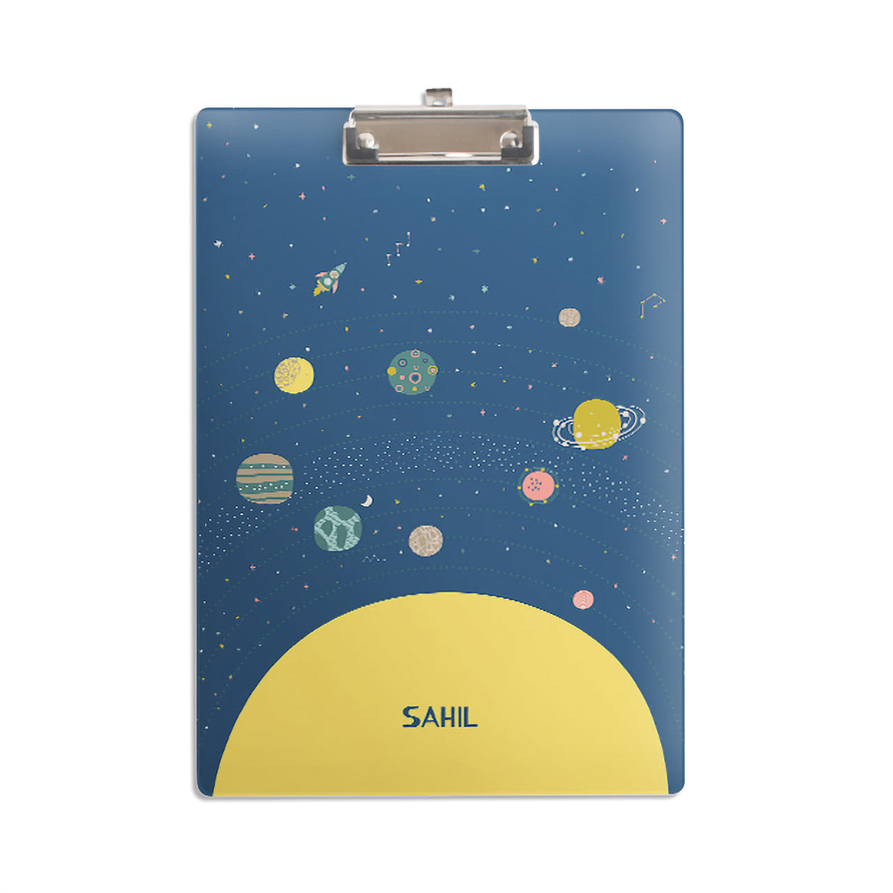 Personalised Clipboard - Space Explorer